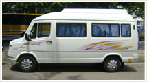 12 Seater Tempo Traveller Hire