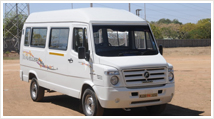 13 Seater Tempo Traveller Hire